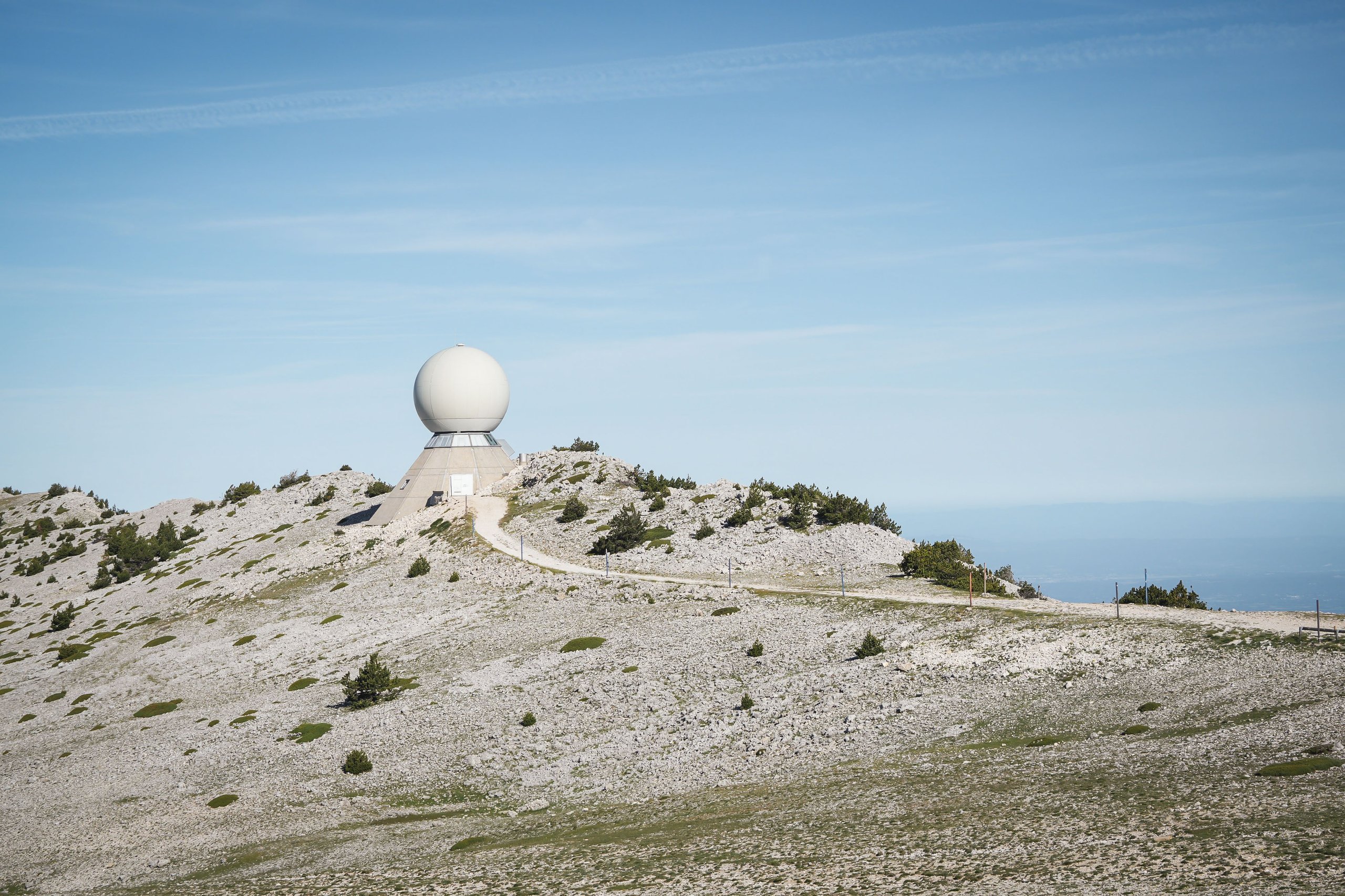 The bald summit of Provence.